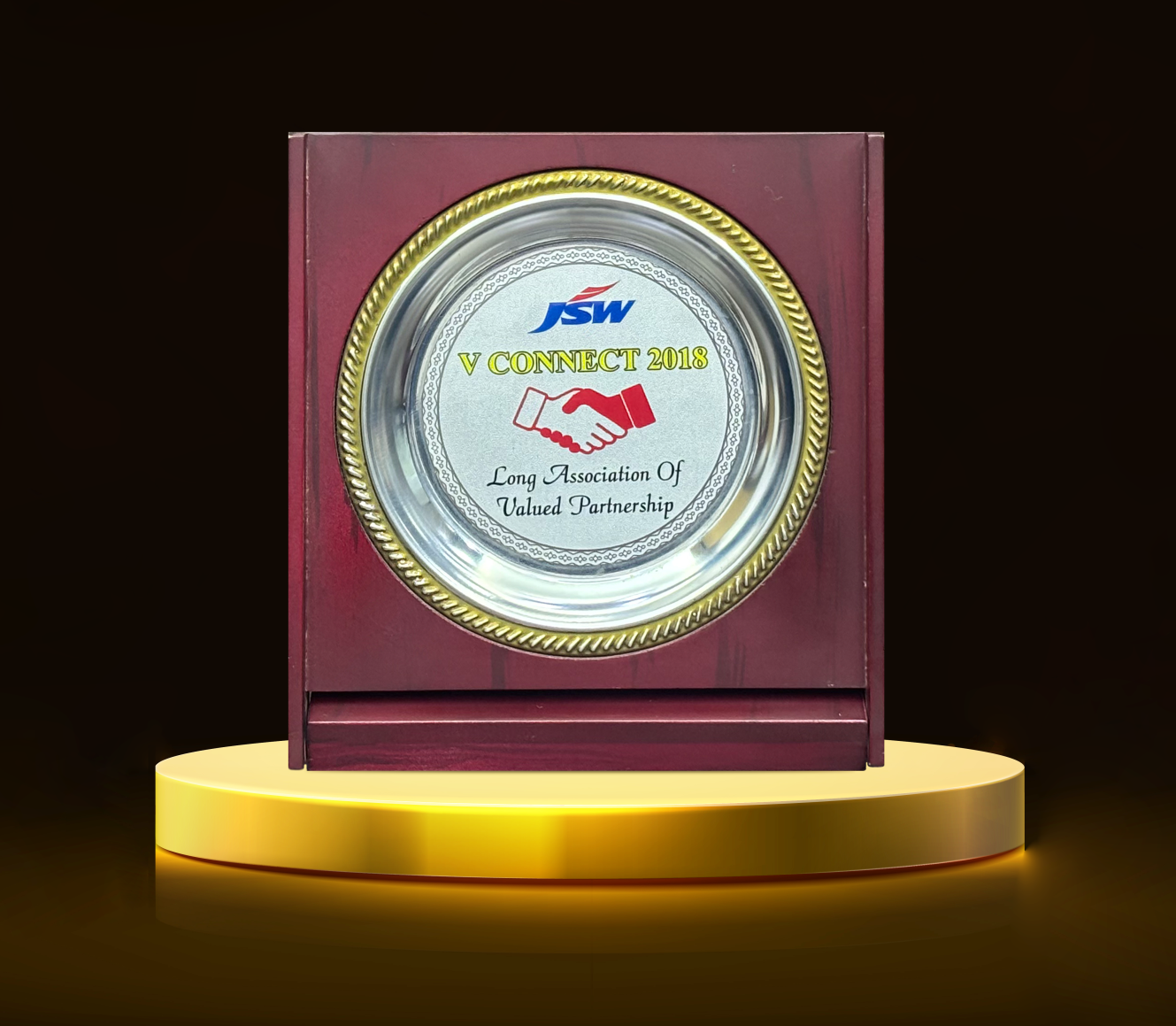RECOGNITION FOR EXCELLENT PERFORMANCE AS A PREMIER VENDOR FOR JSW GROUP