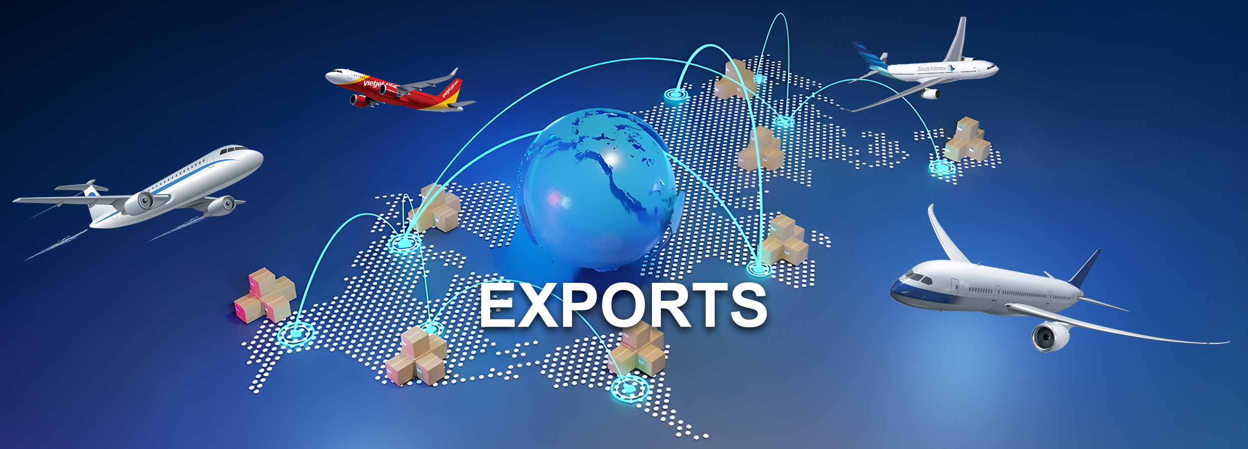 Exports Banner-S.B. Syscon